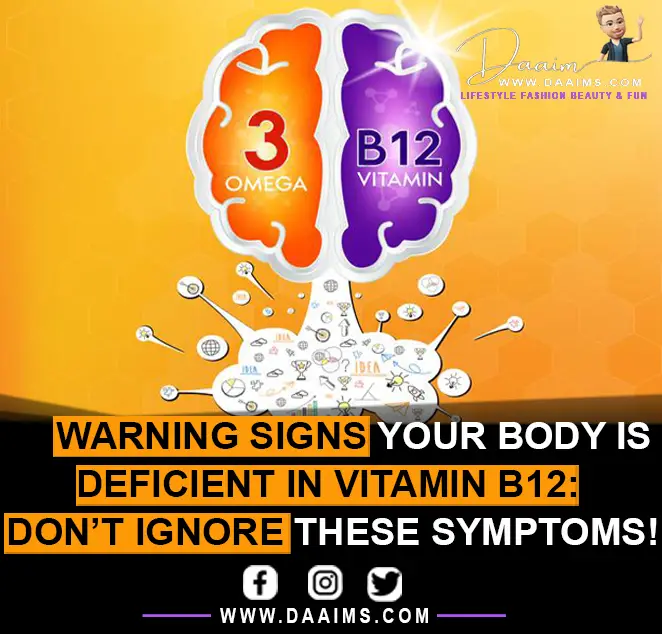 20 Warning Signs Your Body Is Deficient In Vitamin B12: Don’t Ignore These Symptoms!