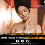 How To Say Goodbye To Dark Circles With These Simple Homemade Tips