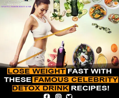 Lose Weight Fast With These Famous Celebrity Detox Drink Recipes!