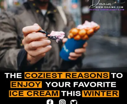 The Coziest Reasons To Enjoy Your Favorite Ice Cream This Winter